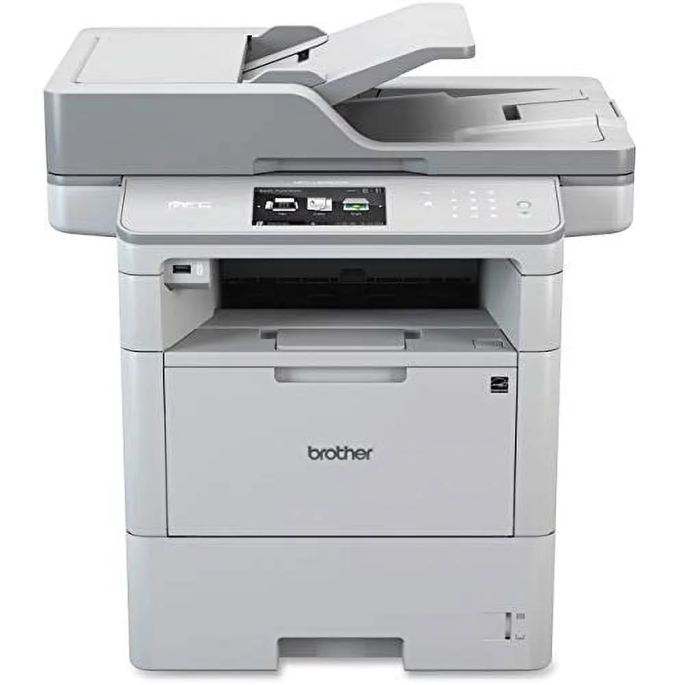 Brother MFC-L6750DW Wireless Monochrome All-in-One Laser Printer, Copy/Fax/Print/Scan -BRTMFCL6750DW