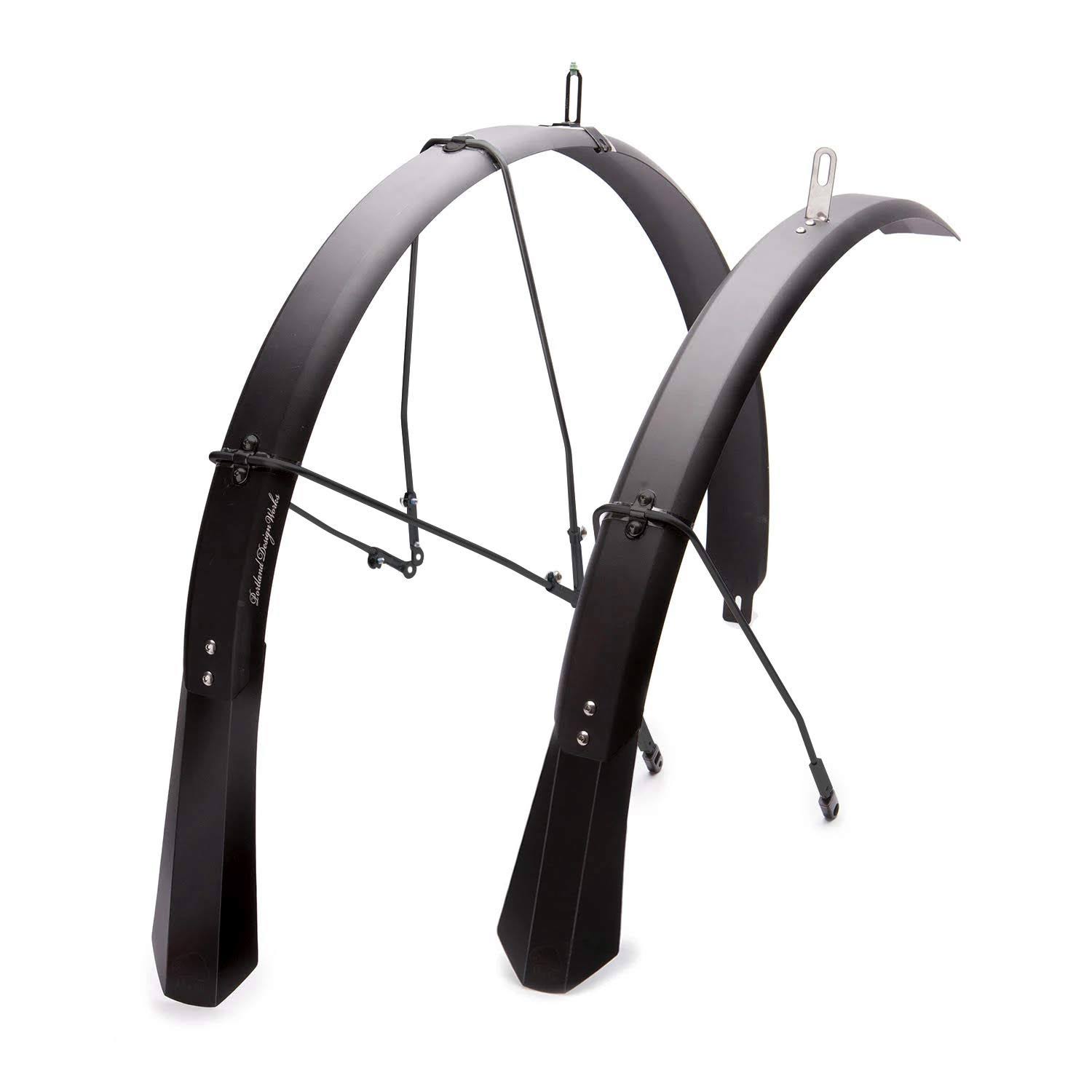 Portland Design Works Full Metal Fenders - 650 Beast 65 mm Black