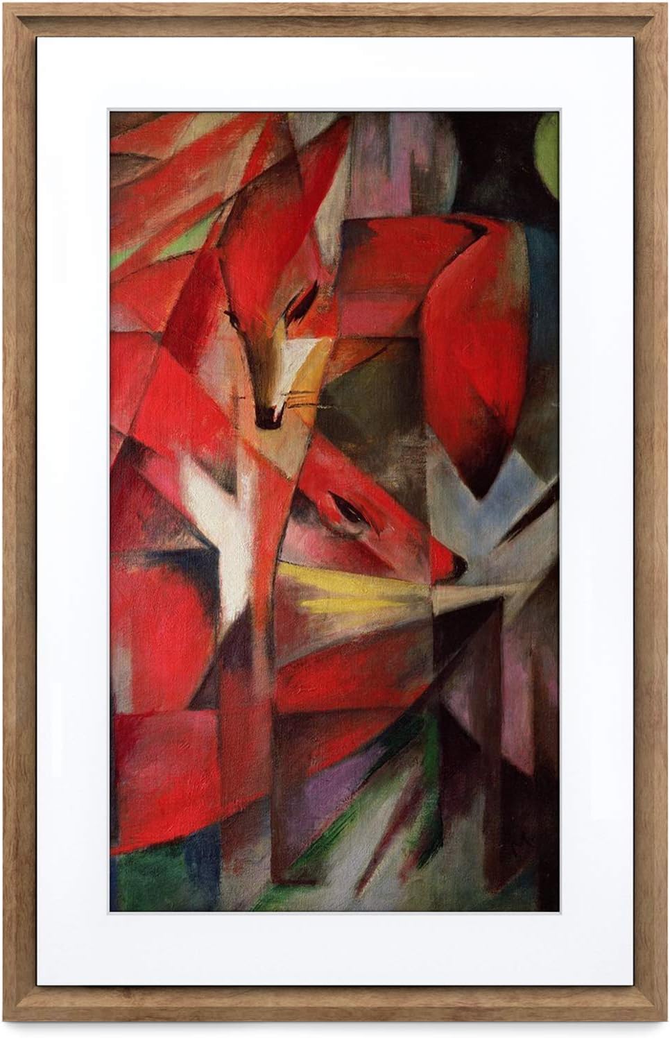 Meural Canvas II – The Smart Art Frame with 21.5 in. HD Digital Canvas That Renders Images and Photography in Lifelike Detail | 16X24 Dark Wood Frame
