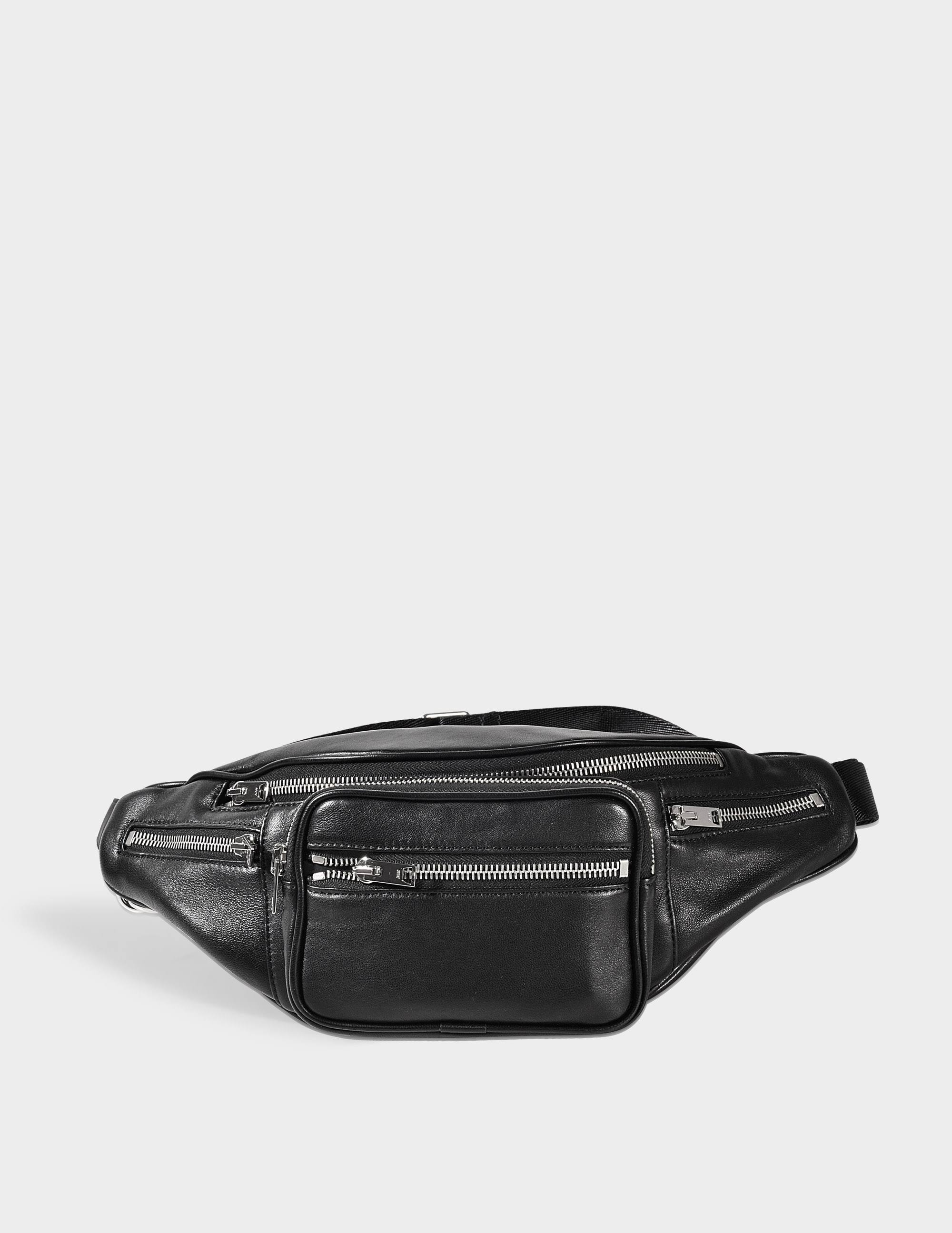 Alexander Wang Black Attica Fanny Pack