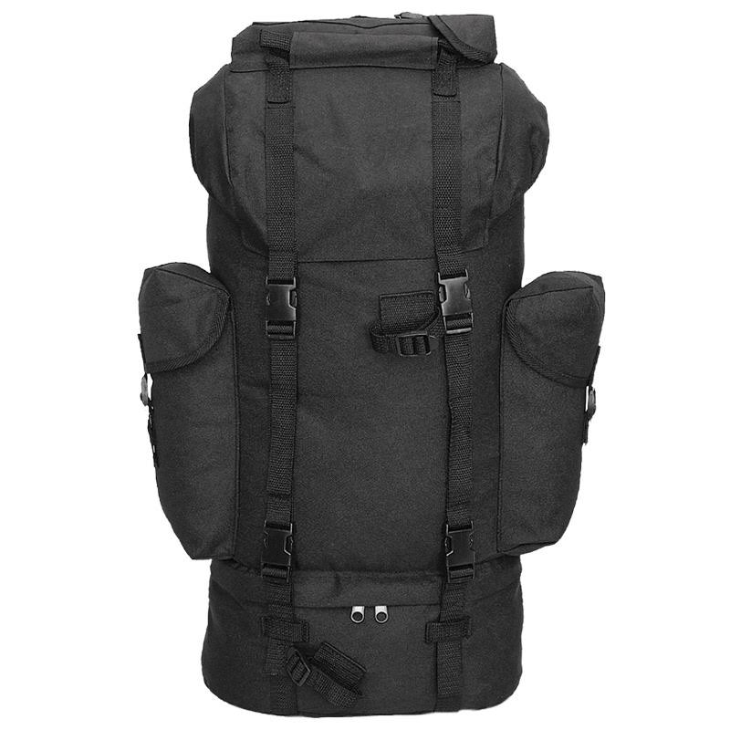 Mil-Tec BW Army Rucksack Military Combat Backpack Hiking Bushcraft Camping Travel Black