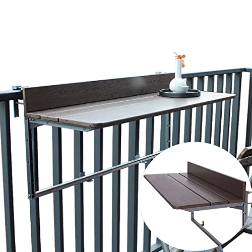 Balcony Bar Table For Railings,side table outdoor,Outdoor Hanging Rail Tables For Deck