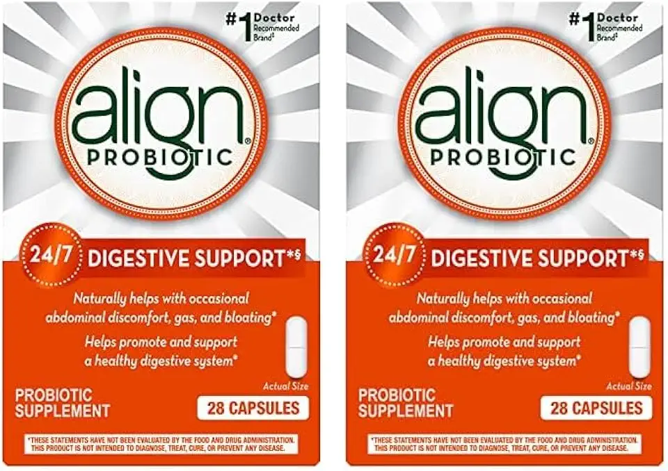Align Probiotic Supplement (Packaging May Vary) (Pack of 2) - Kansas Nuitrition - HNZSDS