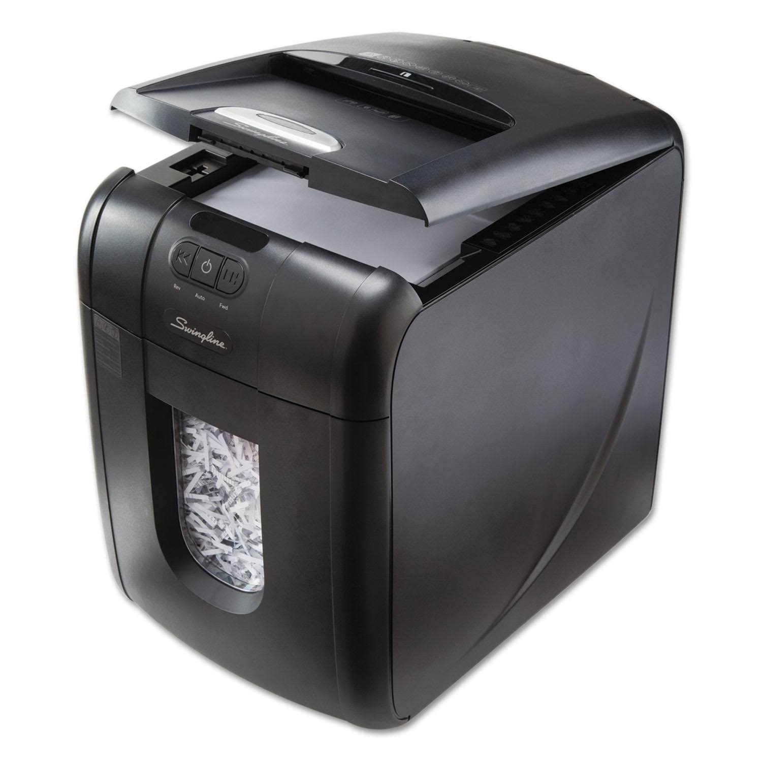Swingline Stack-and-Shred 130xl Auto Feed Super Cross-Cut Shredder Value Pack