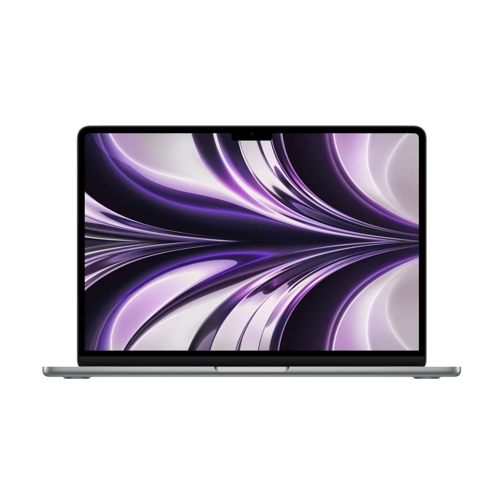 Restored Apple Macbook Air 13.6-inch (8GPU, Space Gray) 3.5Ghz 8-Core M2 (2022) Laptop 256 GB Flash HD & 8GB RAM-Mac OS (Used