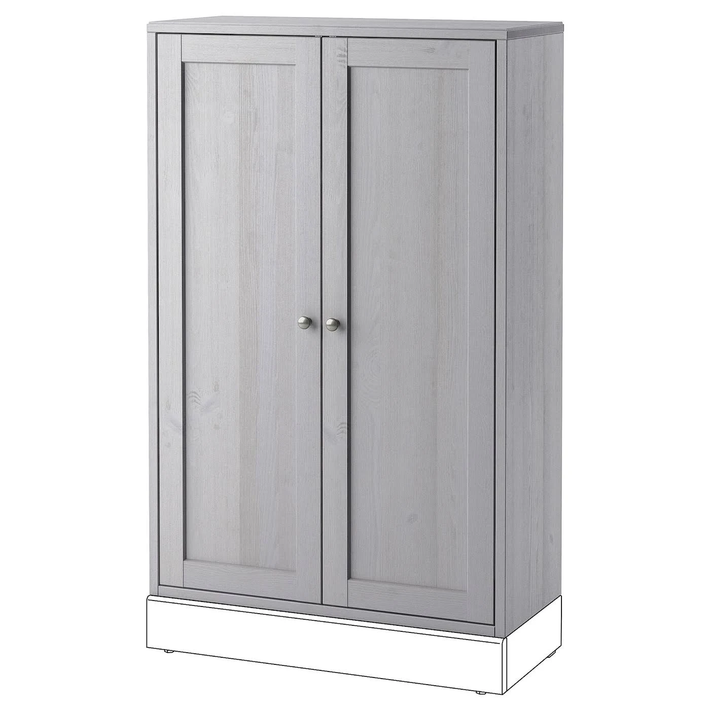 IKEA - HAVSTA Cabinet, Gray, 31 7/8x13 3/4x48 3/8