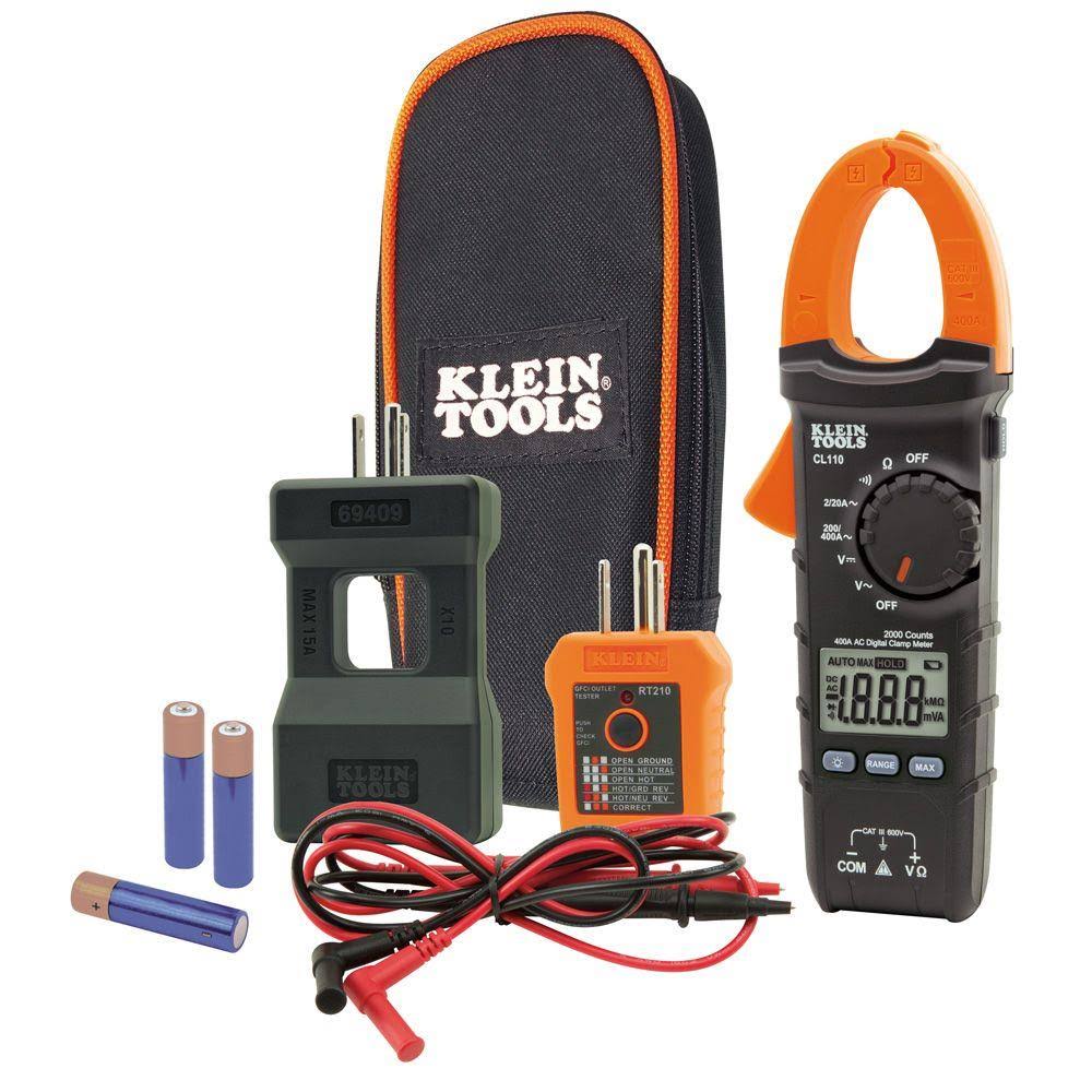 Klein Tools CL110KIT Electrical Maintenance and Test Kit