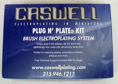 Caswell Plug N Plate Nickel Electroplating Kit