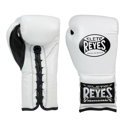CLETO REYES Traditional Professional Boxing Gloves with Laces for Training, Sparring and Heavy Punching Bags for Men and Women, MMA, Kickboxing
