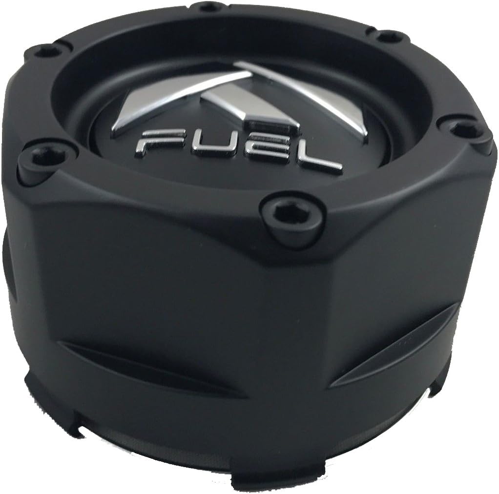 Fuel Matte Black Custom Wheel Center Cap (Qty 2) 1003-48b