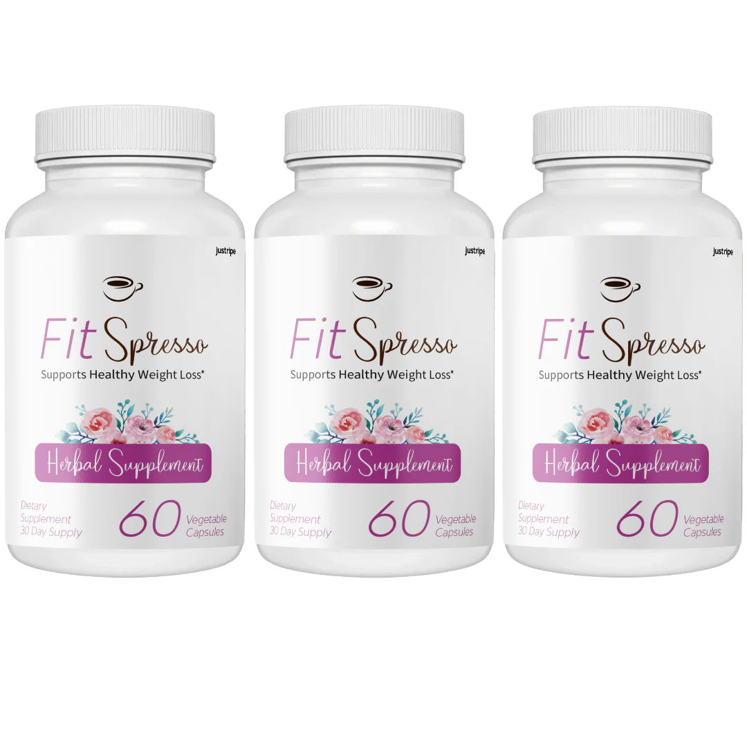 Fitspresso Healthy Weight Loss Support Supplement Pills - 3 Bottles - Kansas Nuitrition - HNZSDS