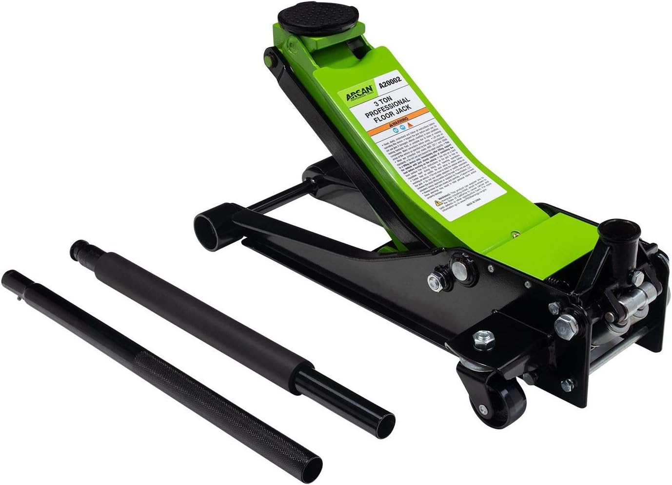 Arcan 3 Ton Low Profile Quick Rise Steel Floor Jack (A20002)