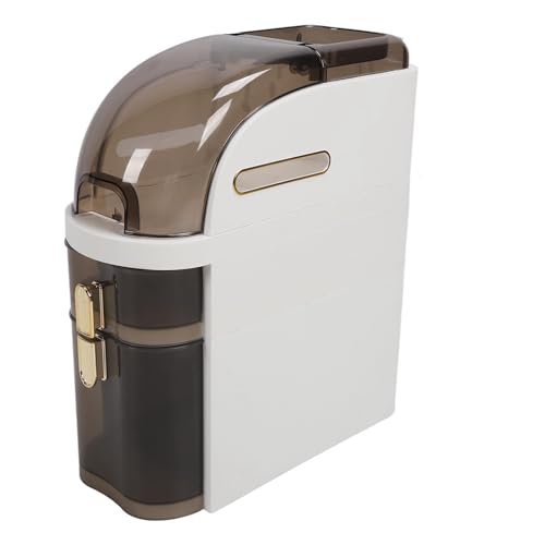 Narrow Bathroom Floor Storage Cabinet,Small Spaces Gaps Cabinet Clear Drawers