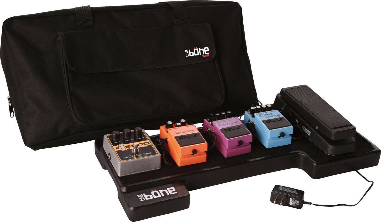 Gator G-Bone The Bone Pedal Board and Carrying Case
