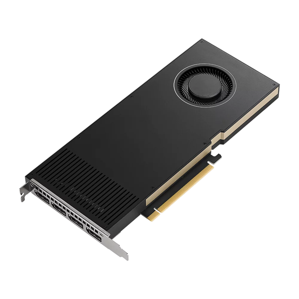 PNY NVIDIA RTX A4000 Graphics Card - 16 GB GDDR6 - 256 Bit bus width - PCI Express 4.0 x16 - DisplayPort