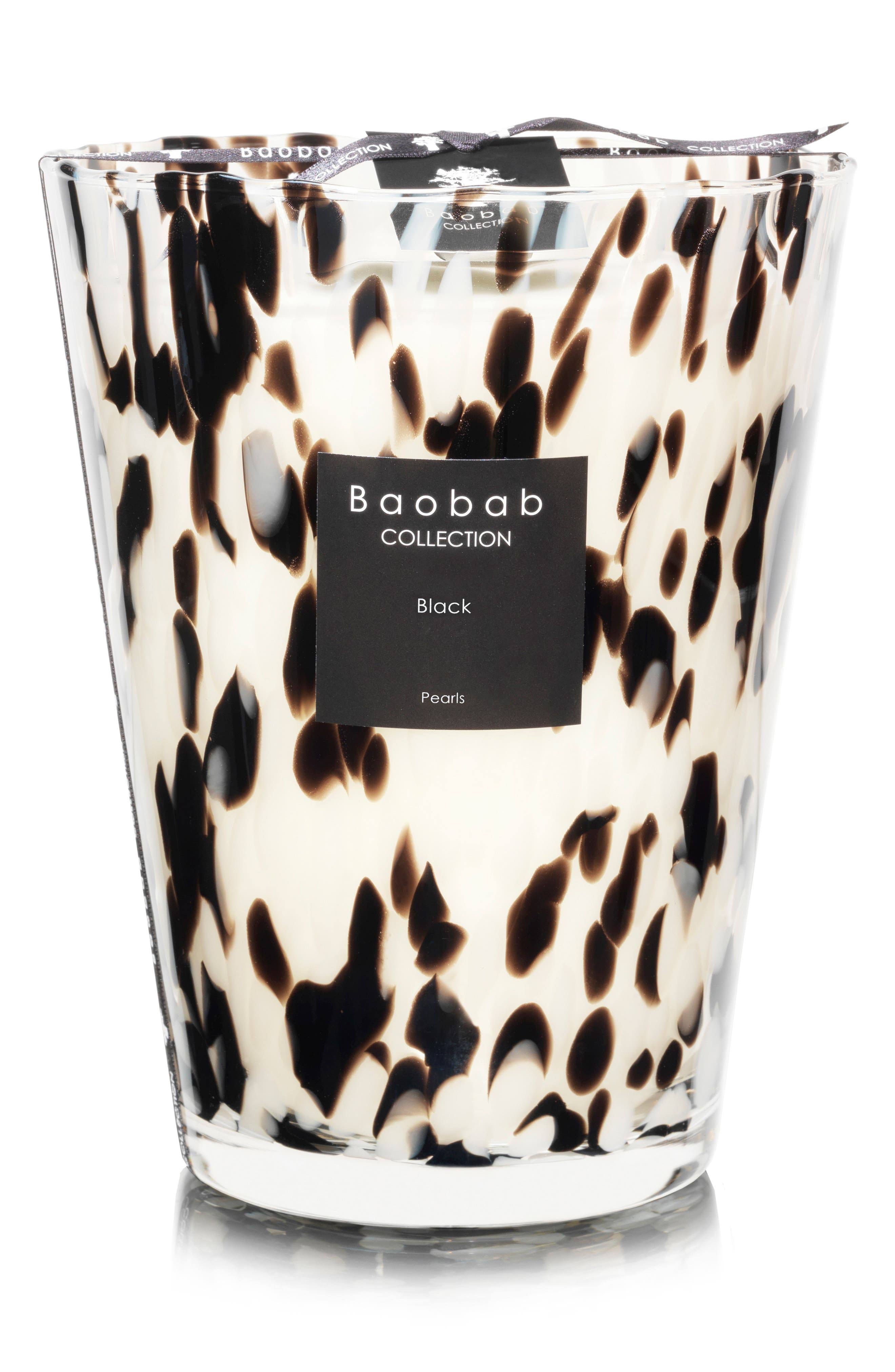 Baobab Collection Black Pearls Candle - Megean