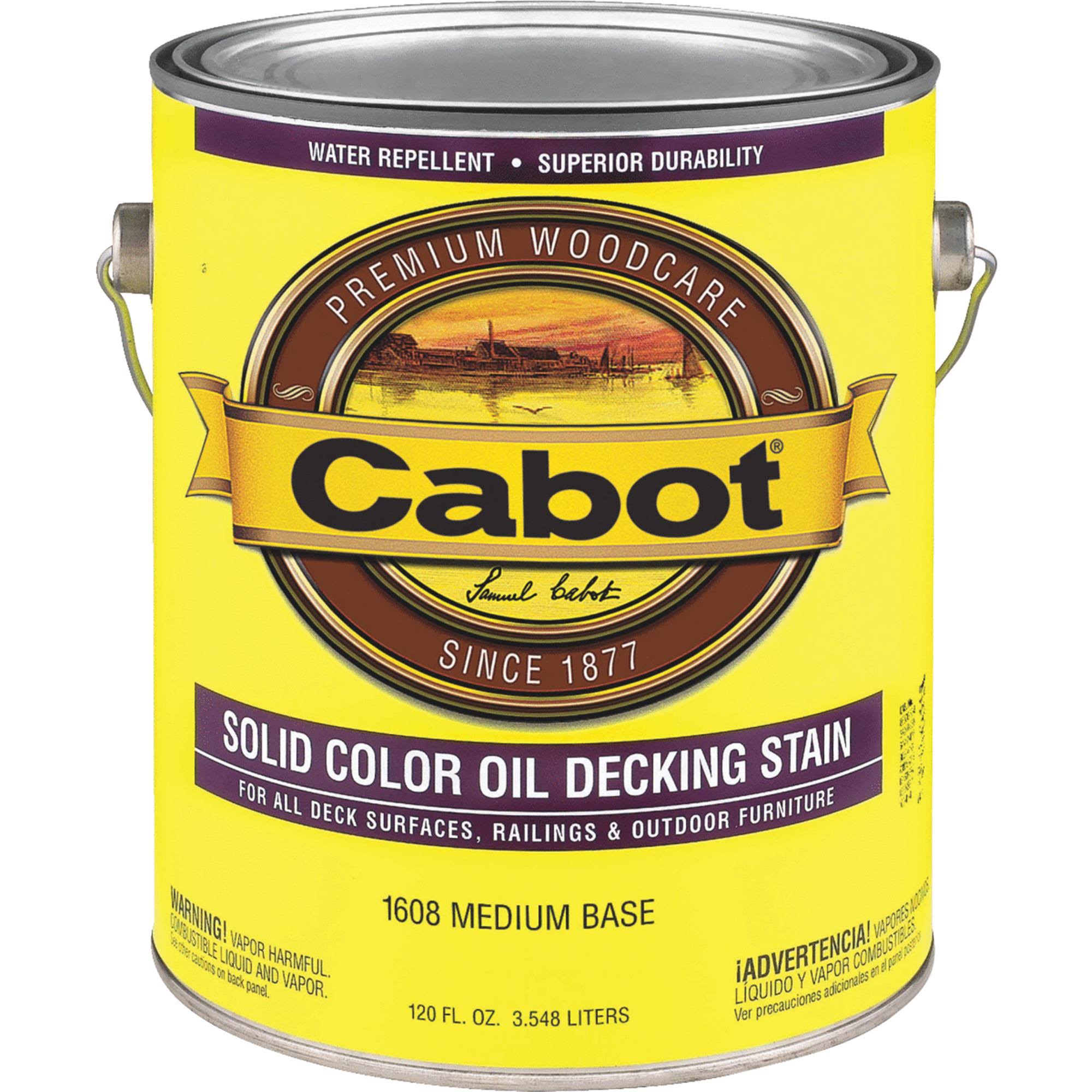 Cabot Solid Color Oil Deck Stain