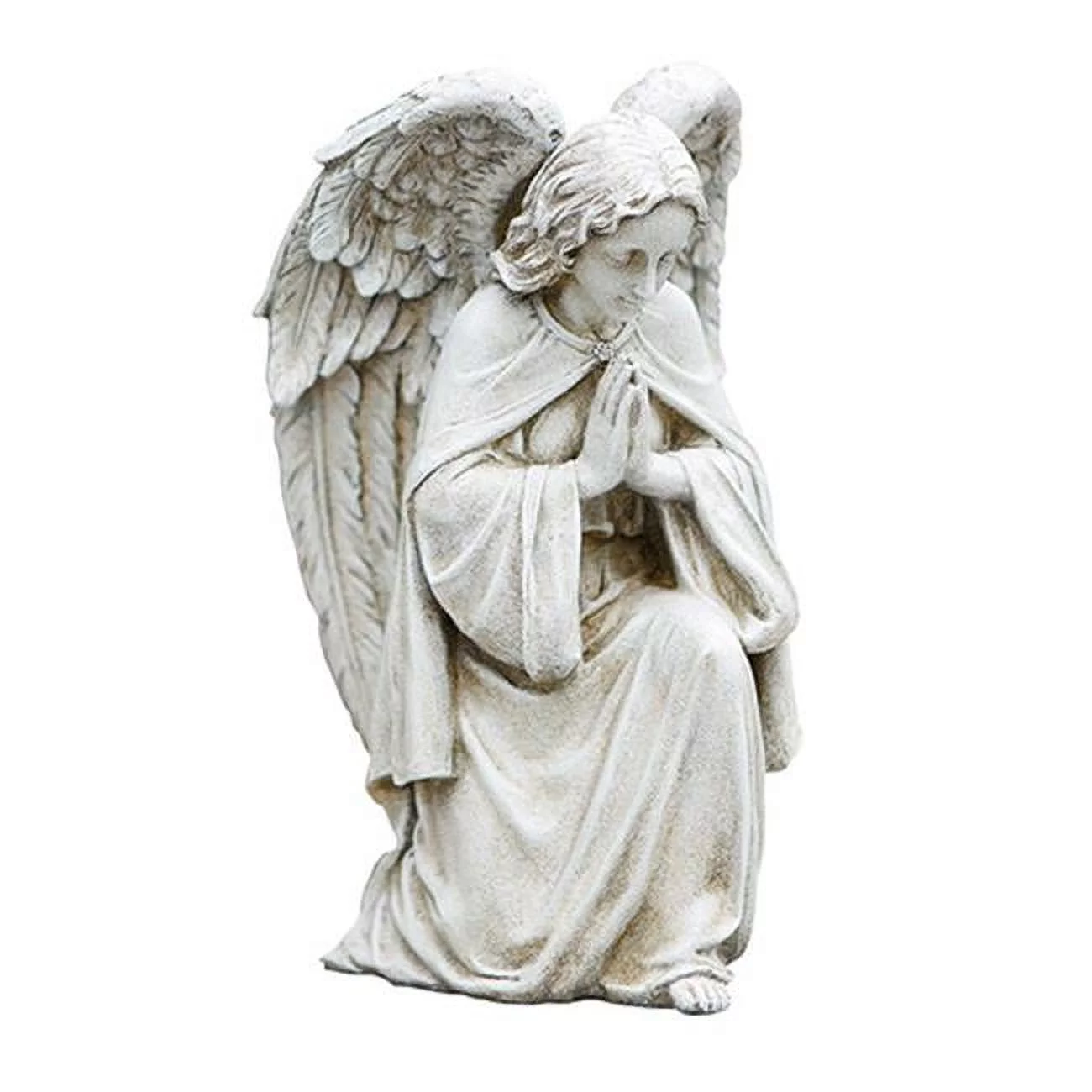 CB Catholic VC844 12 in. Praying Angel Garden Statue - Curated Treasures Market
