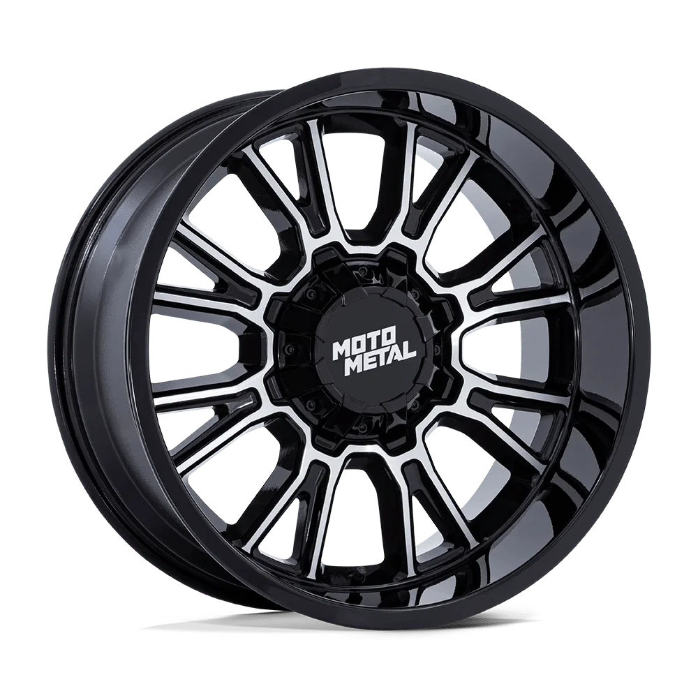 Moto Metal MO810 Legacy Gloss Black Machined 17x9 6x135 / 6x5.5 1mm (MO810BD17906701)