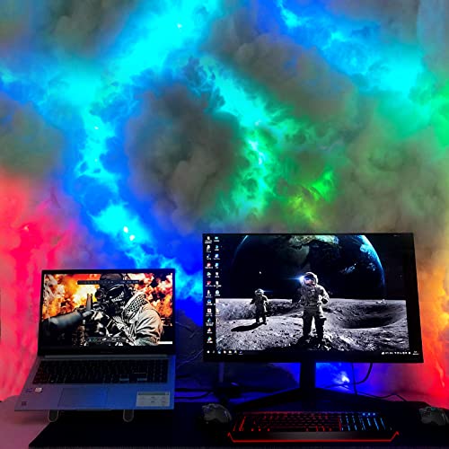 fusehome Cloud Light, Thundercloud LED Light 3D Cotton Lightning Cloud Colorful Atmosphere Night Light