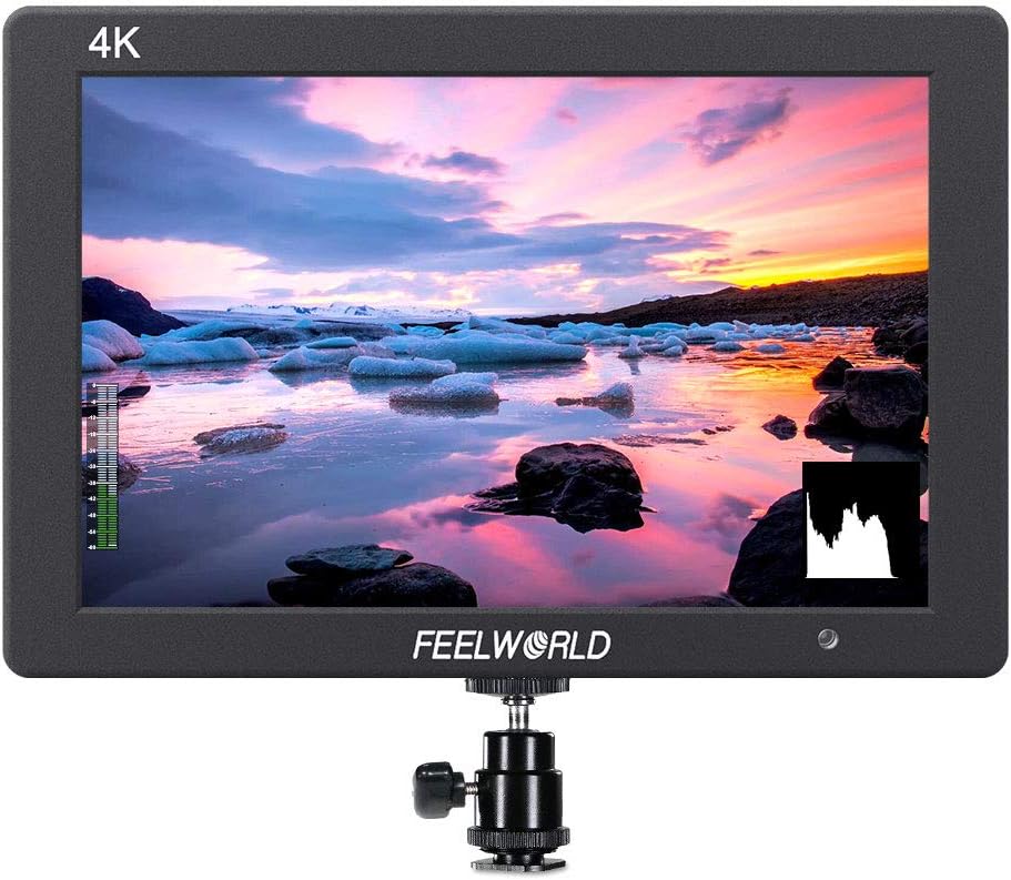 FEELWORLD T7 7 Inch IPS 4K HDMI Camera Field Monitor Video Assist Full HD 1920x1200 Solid Aluminum Housing DSLR Monitor with Peaking Focus False