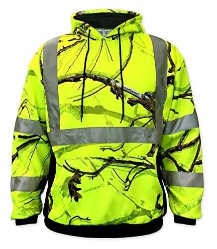 SafetyShirtz SS360 Backwoods Safety Hoody ANSI Class 3 XL - Megean