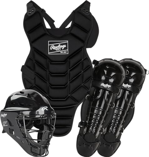 Rawlings | Players Series Youth Catcher's Set | Ages 6-12 | Includes Facemask, Chest Protector, Leg Guards