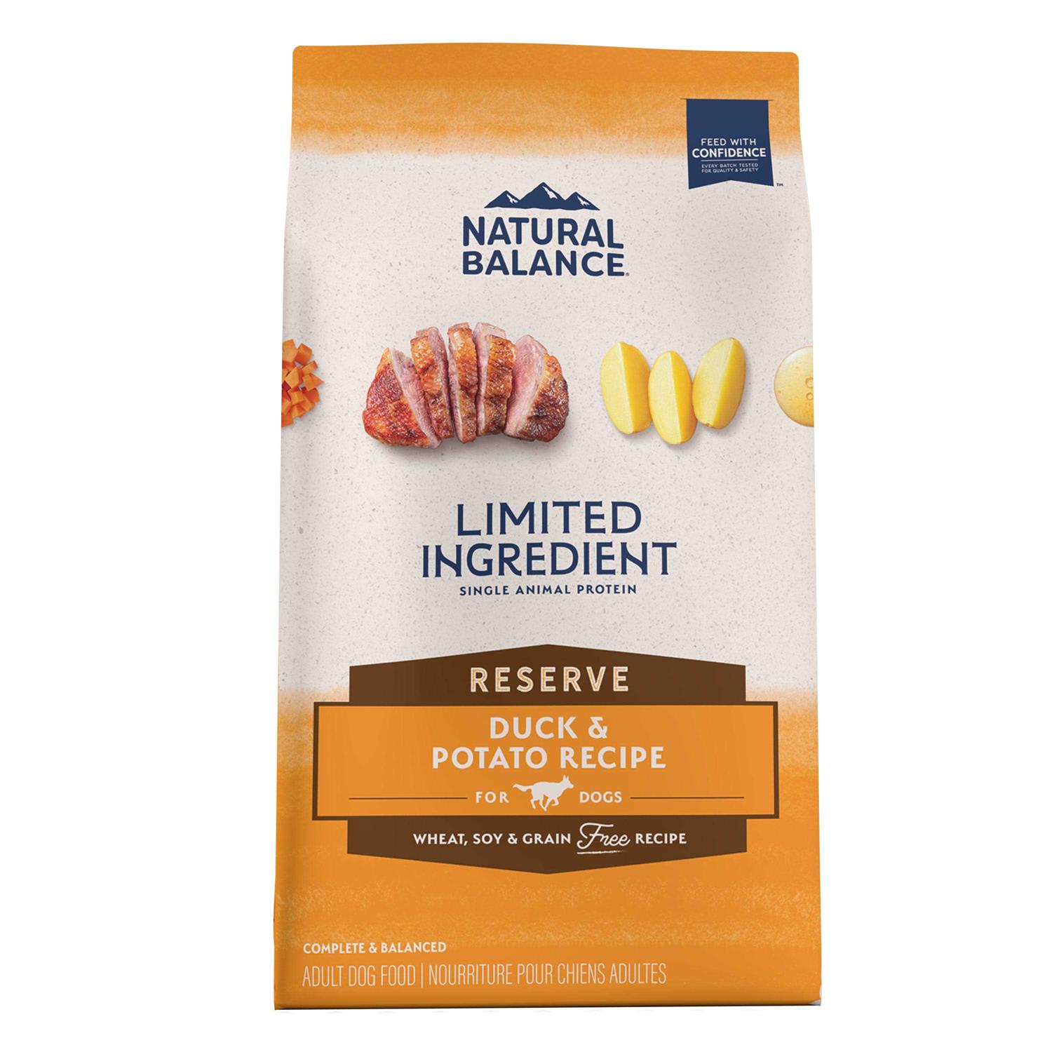 Natural Balance Limited Ingredient Reserve Duck &amp; Potato Recipe Grain-Free Dry Dog Food - Pet Supplies online store