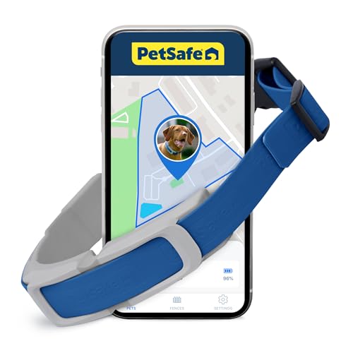 PetSafe Guardian GPS + Tracking Dog Fence Collar Pet Safe GPS Dog Collar Fence System, with App Waterproof Rechargeable Collar