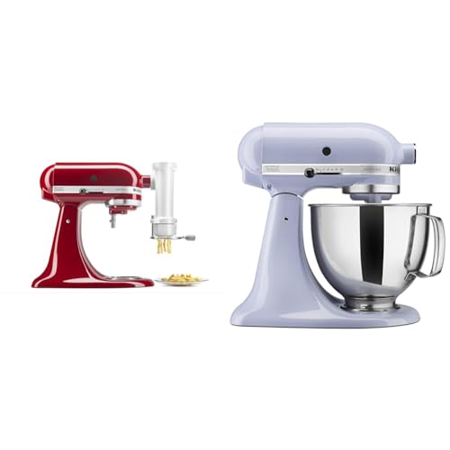 KitchenAid KSMPEXTA Gourmet Pasta Press Attachment with 6 Interchangeable Pasta Plates