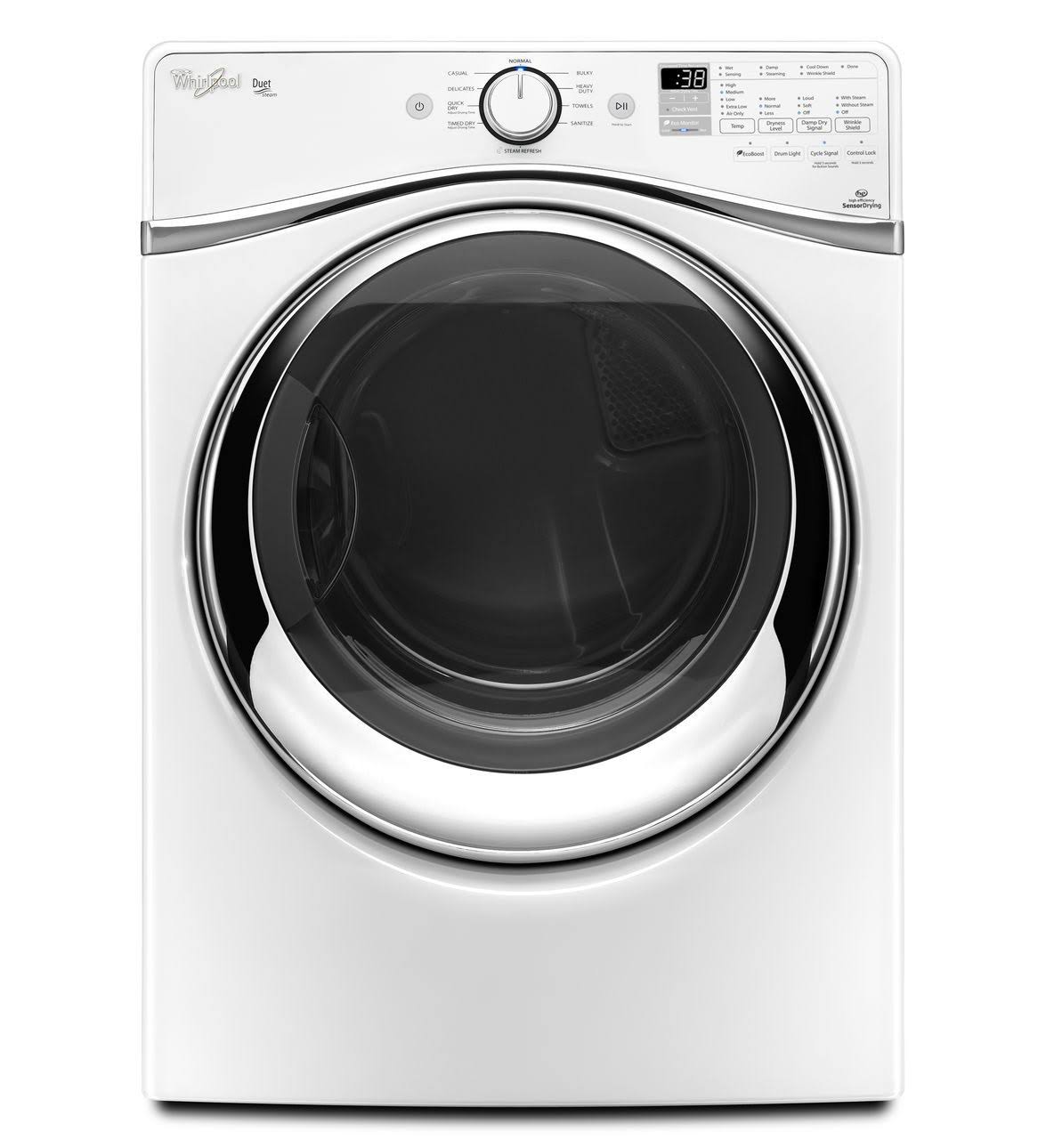 Whirlpool Duet WGD95HEDW Front-Loading Gas Dryer - White