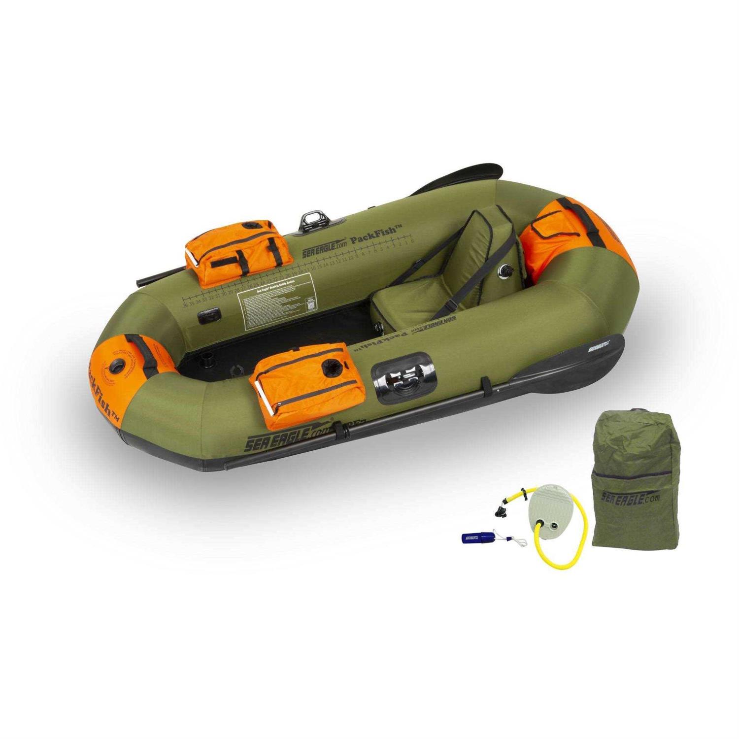 Sea Eagle PackFish7 Fishing Inflatable Boat - Sports Supplies Online Store