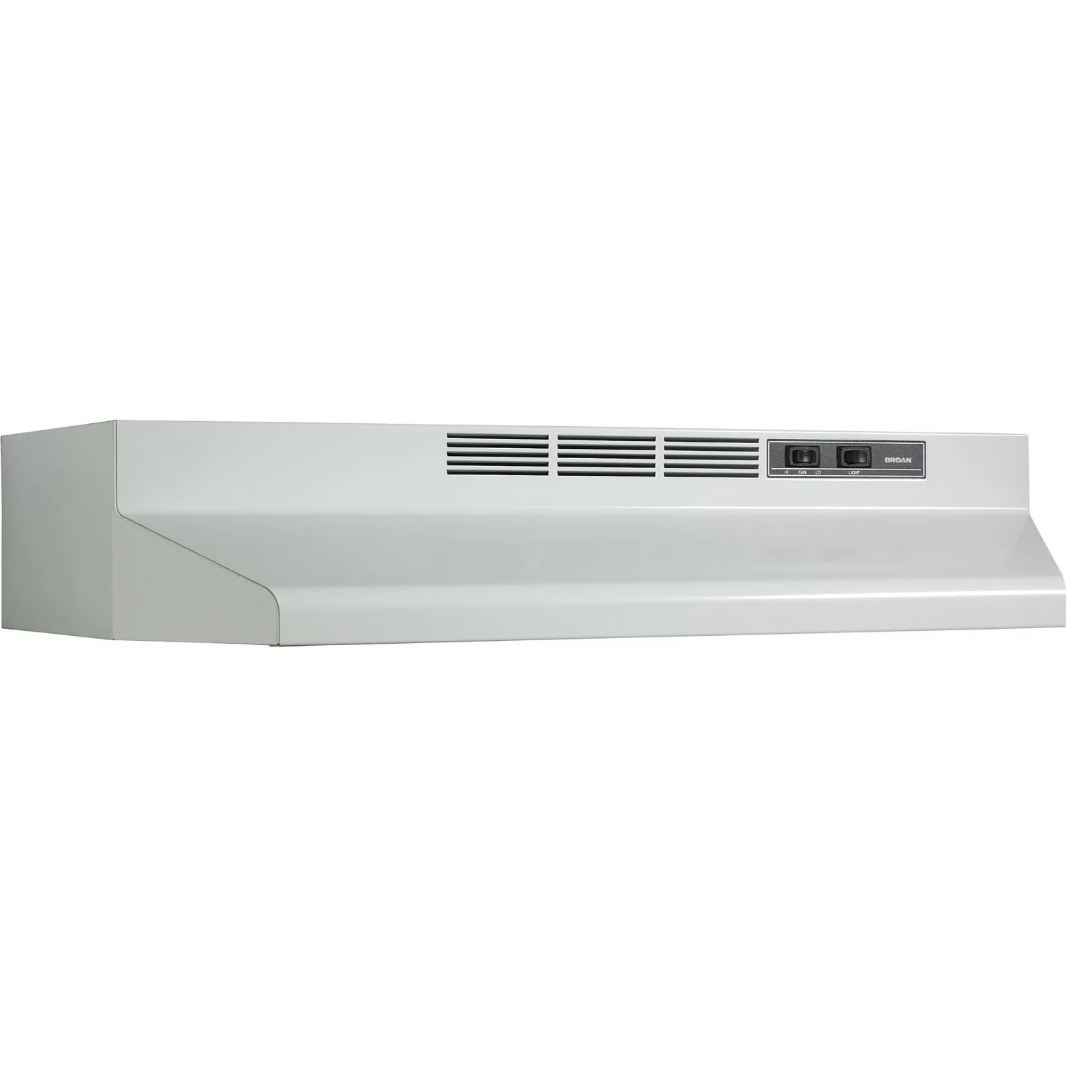 Broan F403601 36 inch White Under Cabinet Range Hood - Radiant Selections