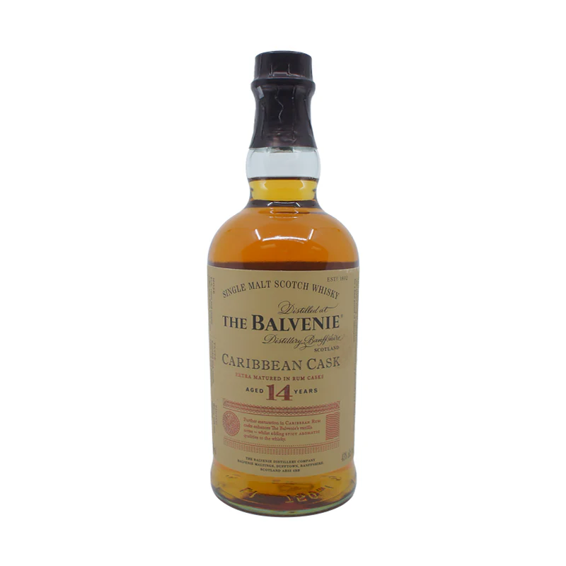 The Balvenie 14 Year Old Caribbean Cask Single Malt Scotch Whisky - Nestor Liquor