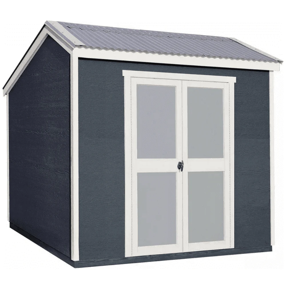 Gardena 8 ft x 6 ft Outdoor Wood Utility Shed