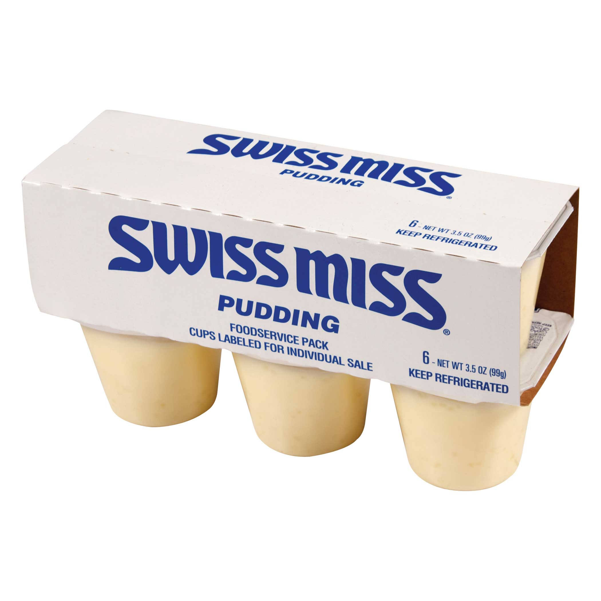 Conagra Swiss Miss Ready-to-Eat Tapioca Pudding (3.5 oz, 48 per CASE)