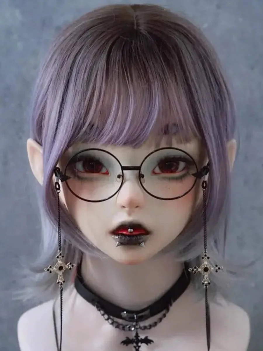 'Shadow Play' Goth Harajuku Fake Glasses