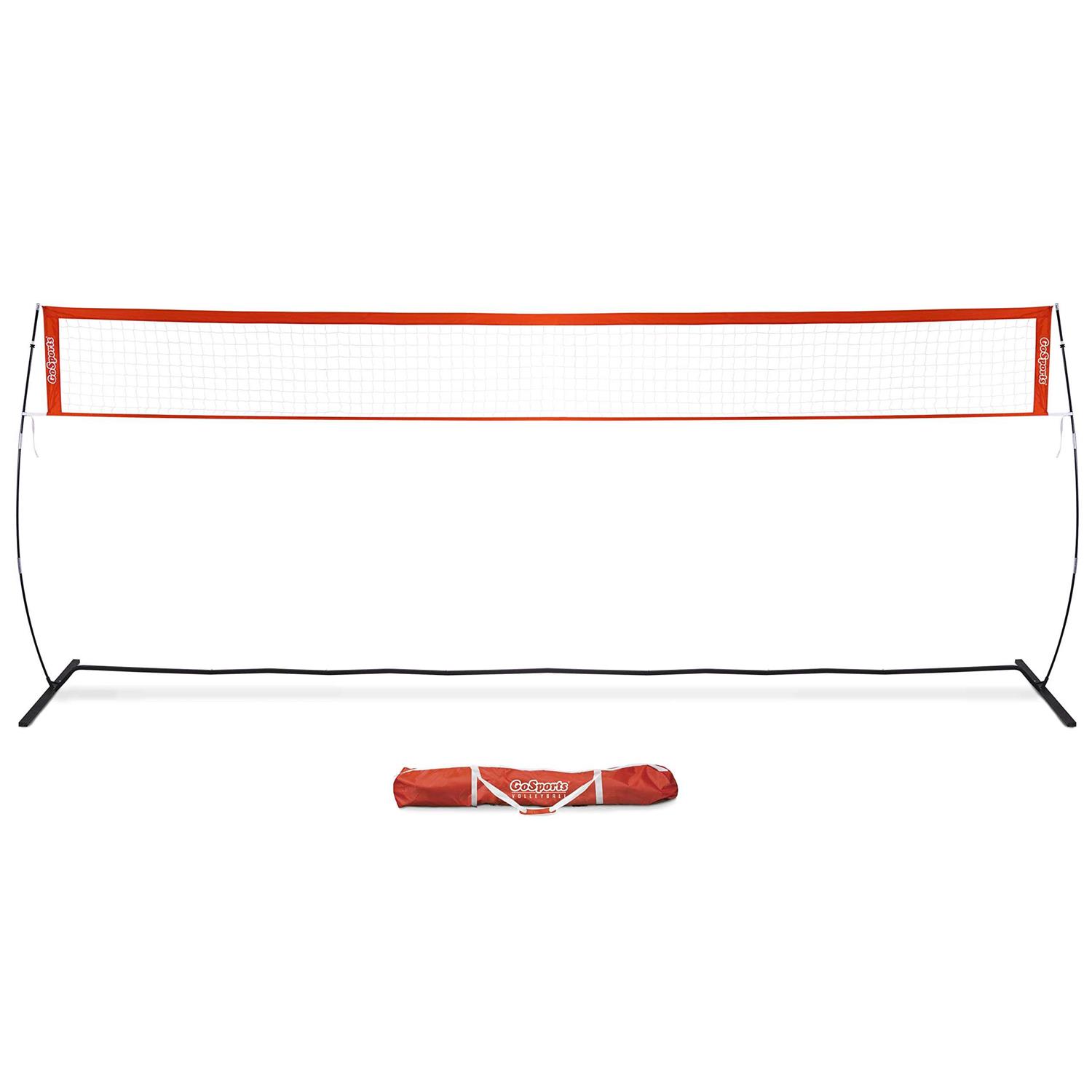GoSports Freestanding Volleyball Training Net for Indoor our Outdoor Use - Sports Supplies Online Store