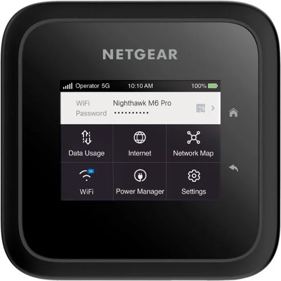 Nighthawk M6 Pro 5G mmWave WiFi 6E Mobile Hotspot Router, AT&T Unlocked, up to 8Gbps