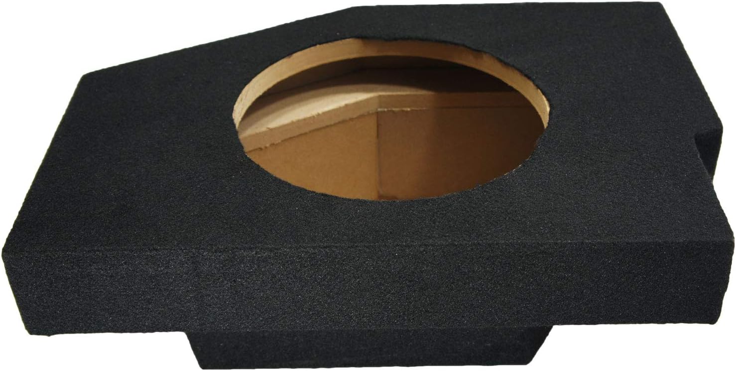 Kicker Bundle Compatible with 2002-2012 Dodge Ram Quad Cab 43C104 Comp C10 Single 10 Loaded Sub Box Enclosure