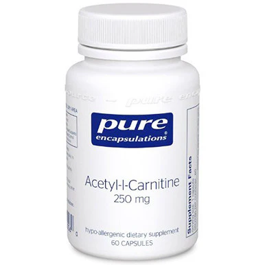 Pure Encapsulations Acetyl-l-Carnitine 250mg 60c - Kansas Nuitrition - HNZSDS