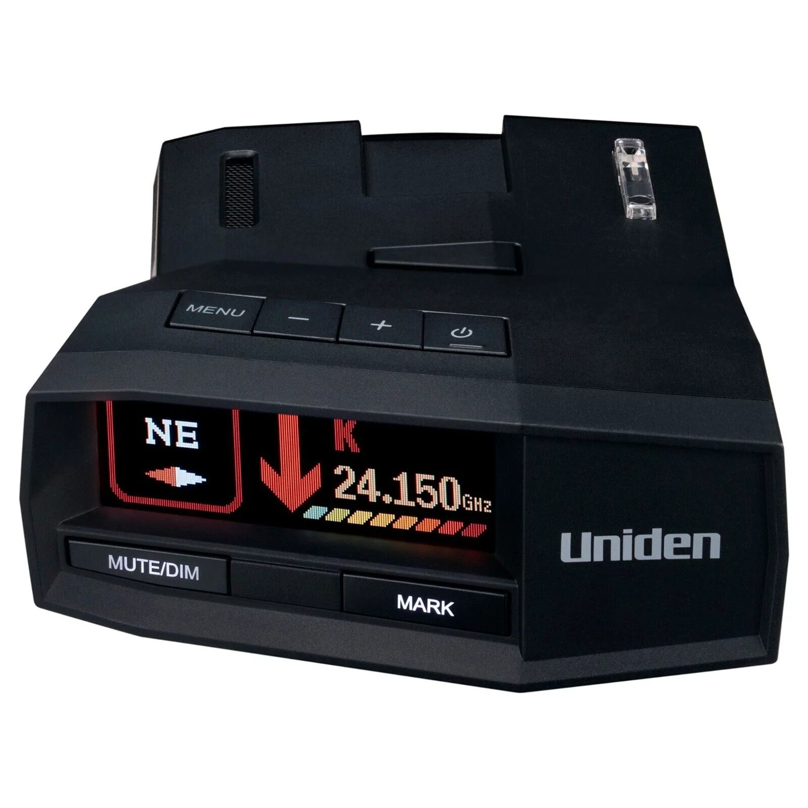 Restored Uniden R8 Radar/Laser Detector Long Range with Built-In GPS, Directional Arrows [Refurbished]