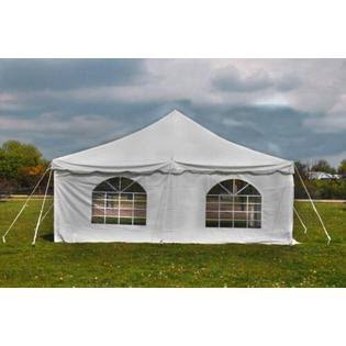 TentandTable 4 Tent Sidewall Vinyl Panel Shade Fits 20&x20& Tent 2 Solid u0026 2 Cathedral Window