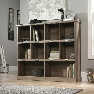 Beachcrest Home Bowerbank Standard Bookcase Color: Salt Oak