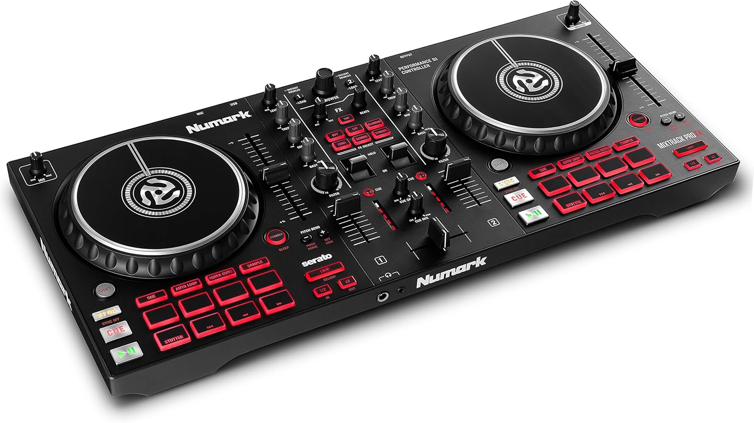 Numark Mixtrack Pro DJ Controller with Integrated Audio Interface (OLD MODEL)