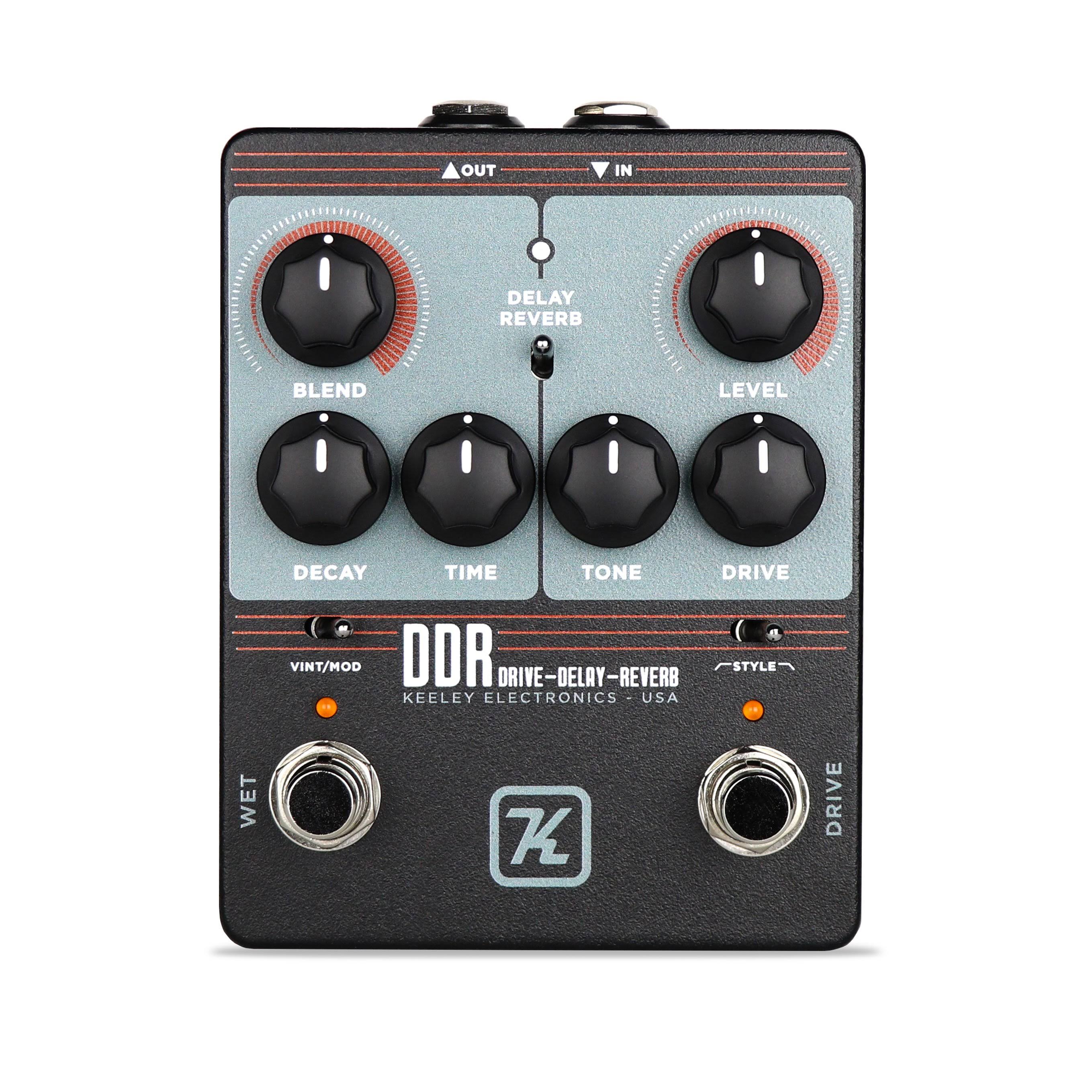 Keeley DDR Drive - Delay - Reverb Guitar Effect Pedal