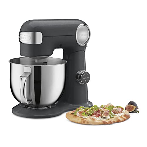 Cuisinart SMD-50BC Precision Pro 5.5-Quart Digital Stand Mixer With 12-Speeds, 3 Preprogrammed Food Prep Settings, Mixing Bowl, Whisk