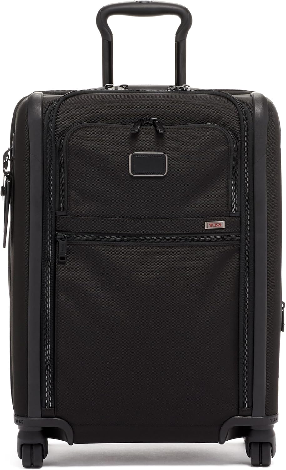 TUMI - Alpha Continental Dual Access 4-Wheeled Carry-On Luggage - Rolling Suitcase for Men and Women - Luggage Carry-On with 4 Spinner Wheels