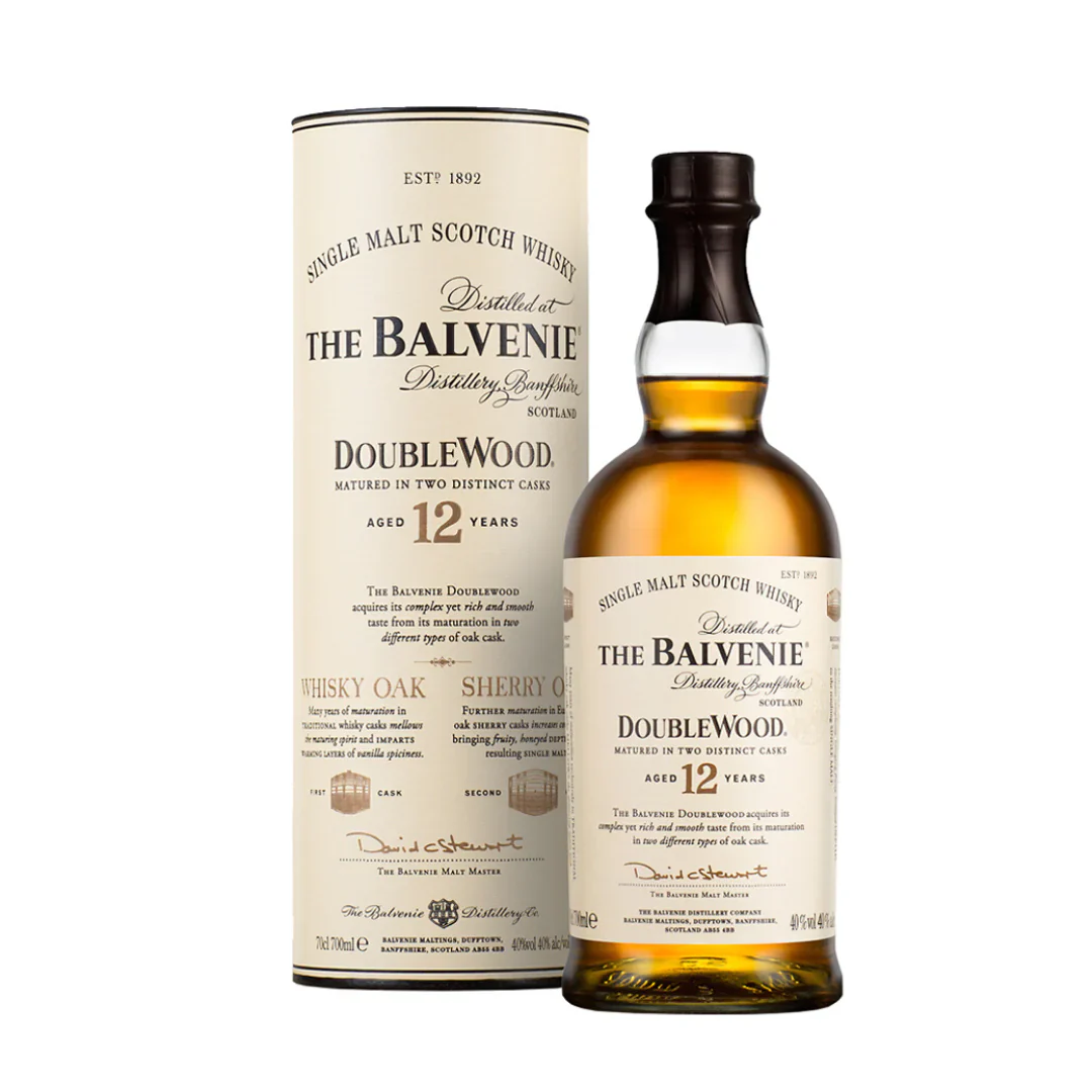 The Balvenie 12 Year DoubleWood Single Malt Scotch Whisky 750ml - Nestor Liquor