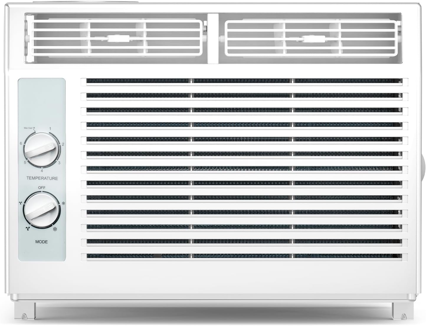ZAFRO Window Air Conditioners 5000BTU, Cools 150 Sq. Ft,2 Cooling Mode & Fan Speeds,Ultra-Quiet, White